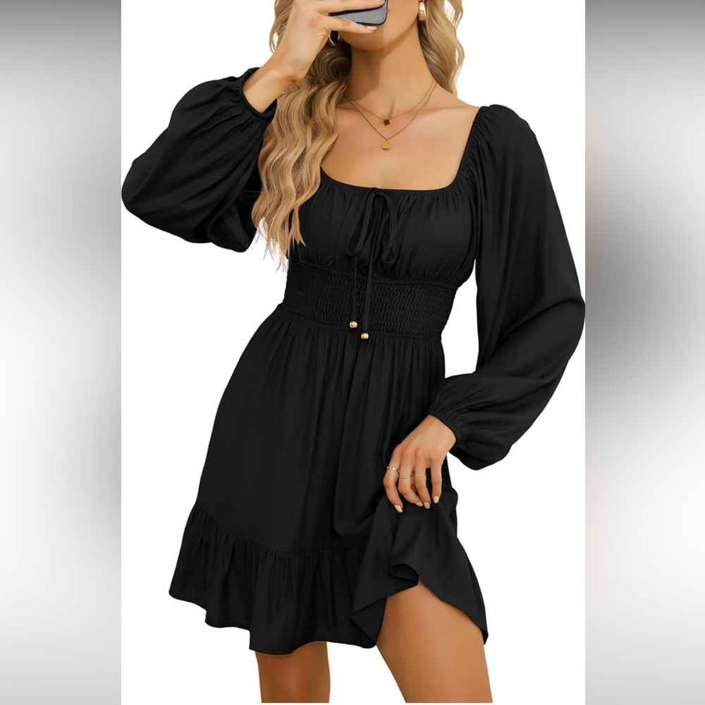 Black Women's Mini Dress